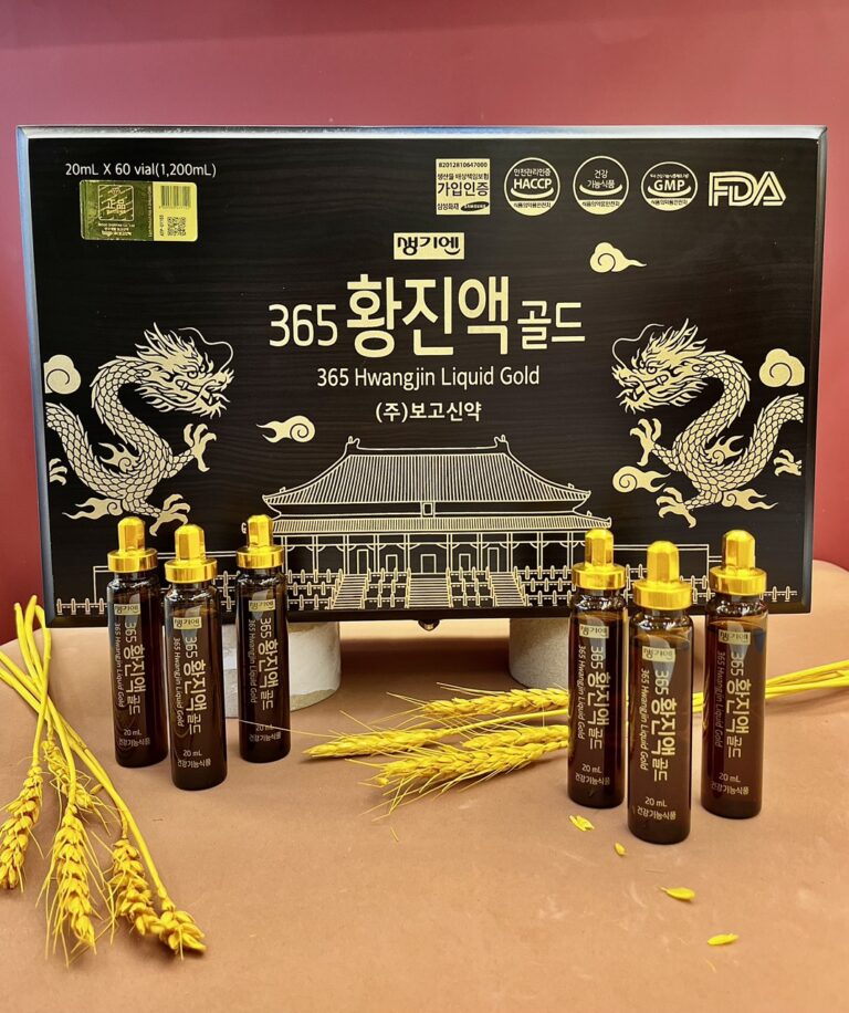 Nước Đông Trùng Hạ Thảo 60 Ống 365 Hwangjin Liquid Gold – SAMSUNG BIO PHARM
