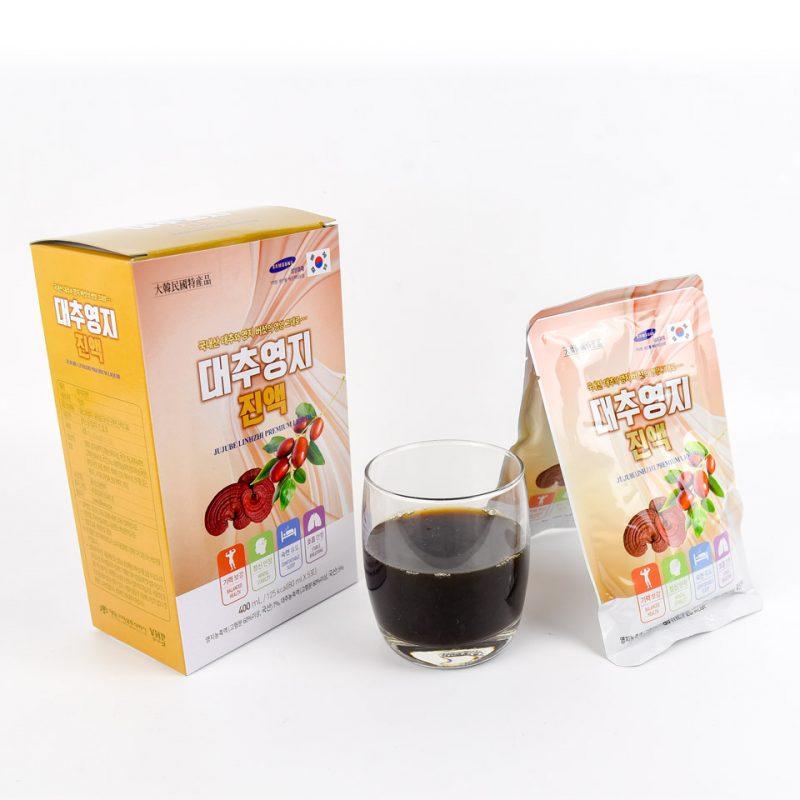 Chiết xuất linh chi táo đỏ hộp 30 gói 80ml – DAEDONG