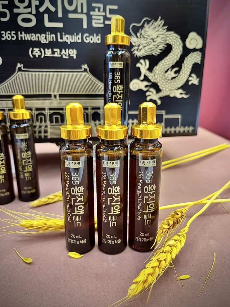 Nước Đông Trùng Hạ Thảo 60 Ống 365 Hwangjin Liquid Gold – SAMSUNG BIO PHARM