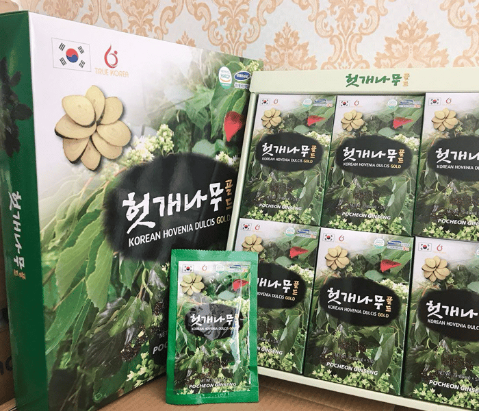 Nước bổ gan Hovenia Dulcis Gold – POCHEON