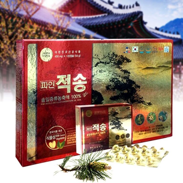 Tinh dầu thông đỏ Chính Phủ cao cấp – PINE JEOK SONG GOLD